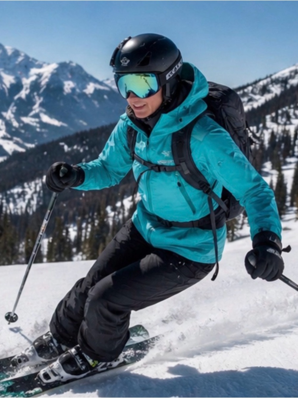 Arc'teryx Women's Ski Jacket Waterproof Insulated Shell - Front zipper to repair